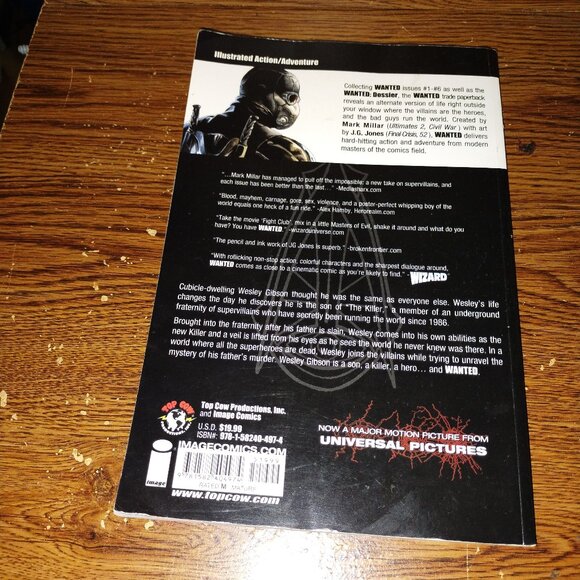 Wanted #1Trade Paperback (Image Comics, 2011) - Picture 2 of 3